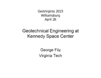 08-Filz 2015 -Geotech Engg at Kennedy Space Center
