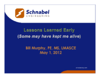 12- Murphy – Lessons Learned Early in Your Career