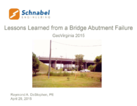 14-DeStephens 2015 – Lessons Bridge Abutment Failure