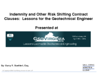 Boehlert-v1-Indemnity presentation at GeoVirginia