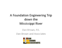 5. Brown-A Foundation Engineering Trip down the Mississippi DB Virginia 2019